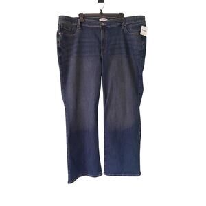 Lane Bryant Women’s 26 Long Straight Leg Blue Denim 44x34 NWT